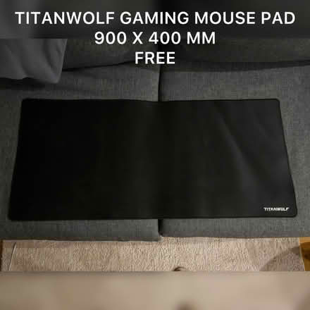 Photo of free Titanwolf gaming mousepad (Carpenter's Estate E15) #1