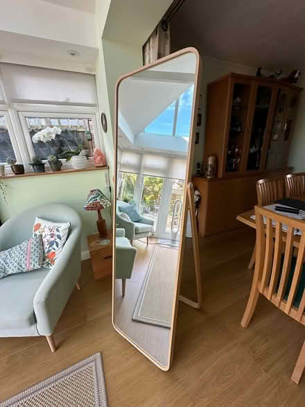 Photo of free Upright folding dressing mirror (Horsham North RH12) #1