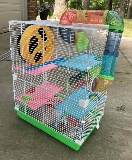 Photo of free Hampster Cage & Supplies (Hacker & Hyne, Brighton) #1