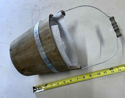 Photo of free Wood display pail (Sunset Court, Hayward) #1