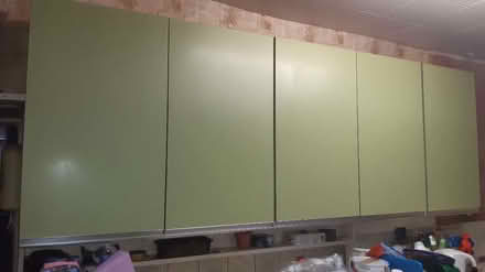 Photo of free Retro Green Wall Cupboards (Cromford DE4) #1