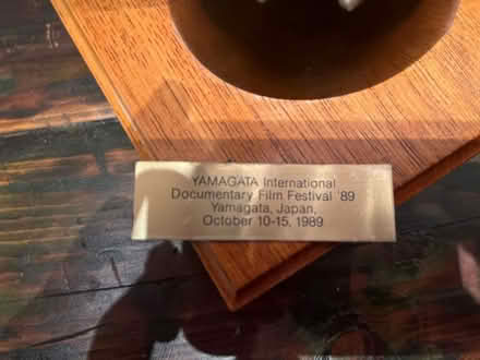 Photo of free Yamagata film festival trophy (Tribeca) #3