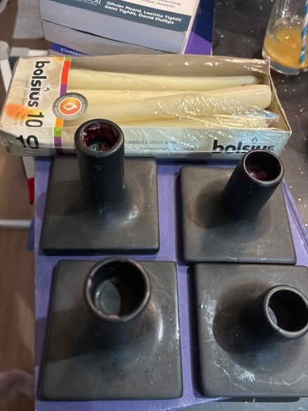 Photo of free Candle sticks and holders (Argyle road area W13) #1