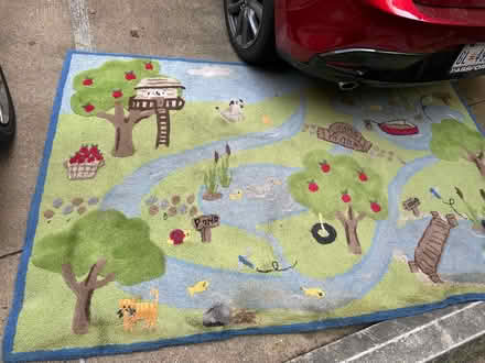 Photo of free 5’ x 7’ kids rug (Adams Morgan) #1
