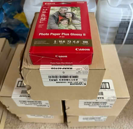 Photo of free Canon photo paper 4x5 inch size (Redmond Education Hill) #2