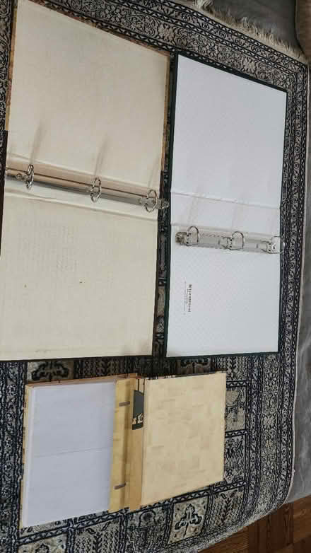 Photo of free 2 binders & a photo album (Kew Gardens Queens) #2