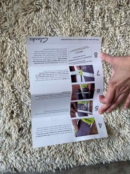 Photo of free Clark’s children shoe measurer (Angel N1) #3