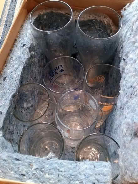Photo of free 8 pint glasses (Ashton upon Mersey M33) #1