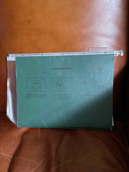 Photo of Hanging files for filing cabinet (Snettisham PE31) #1