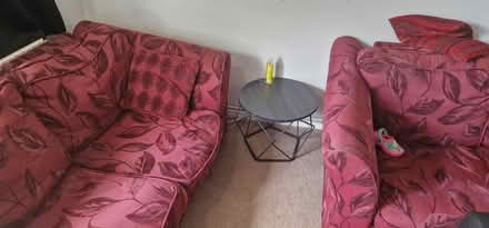 Photo of free 2X 2 seater Sofa (Canford Heath BH17) #3