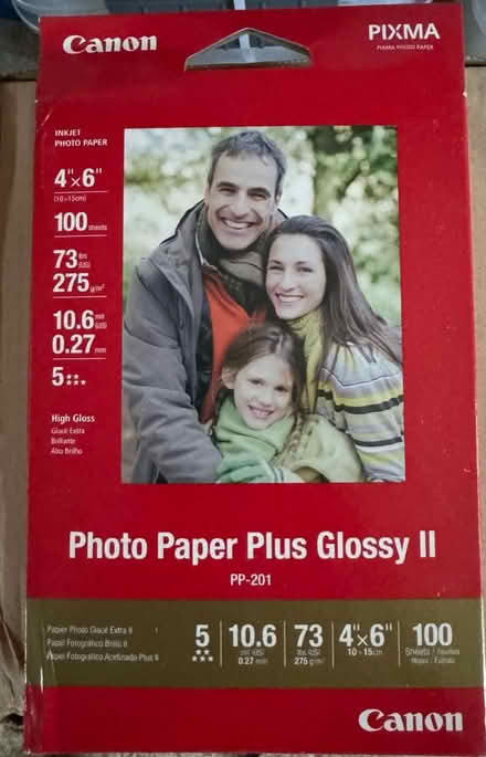 Photo of free Canon photo paper 4x5 inch size (Redmond Education Hill) #1