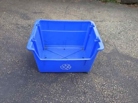 Photo of free Blue recycling bin (Penn Hills) #1