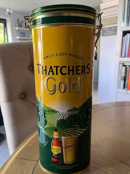 Photo of free Hinged 13” Tall , Collectors Tin. (Saham Toney IP25) #1