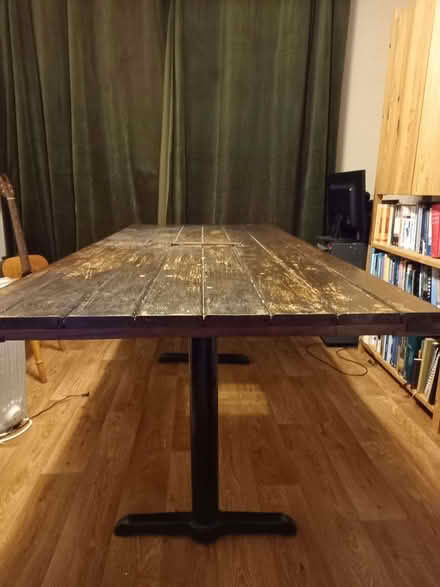 Photo of free Upcycled dining table / desk made from wooden door (Vale LA1) #1