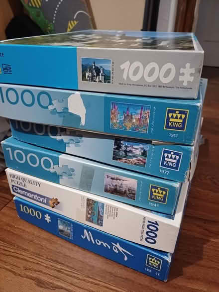 Photo of free 1000pc jigsaws (CB5) #1