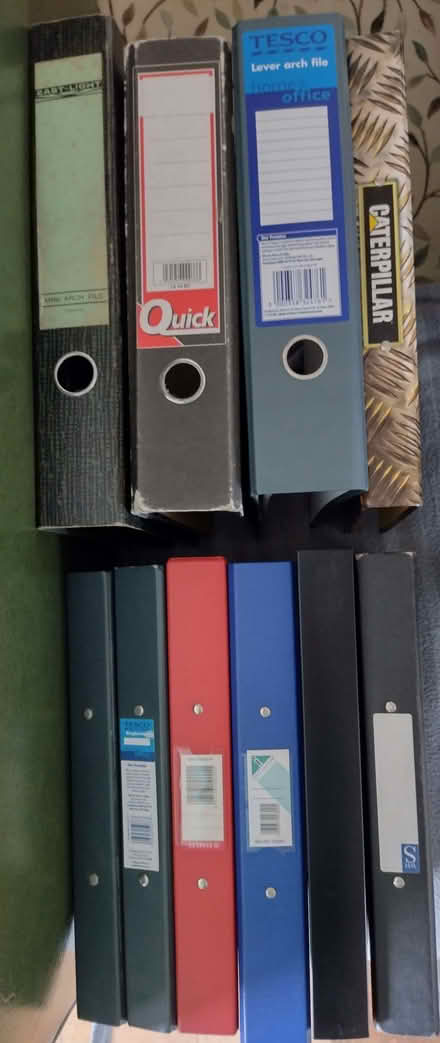 Photo of free Ring binders (~12) (BT8) #1