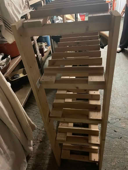 Photo of free Large wooden wine rack - pick up from Epsom Downs (Epsom KT18) #2