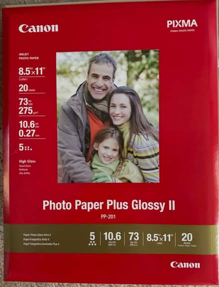 Photo of free Canon Photo Paper Letter Size (Redmond Education Hill) #1
