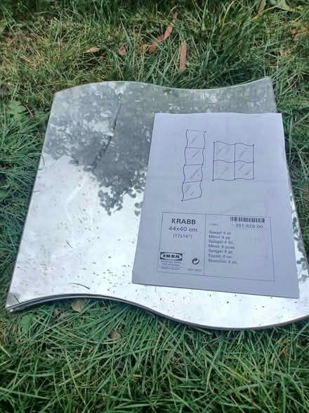 Photo of free Ikea KRABB Mirror tiles (used) (Florence Park OX4) #1