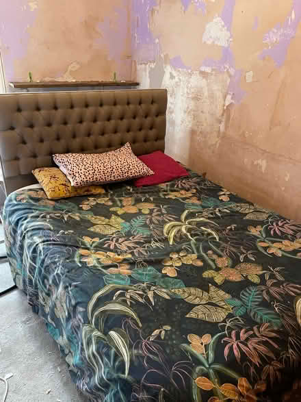 Photo of free King size bed and mattress (G44 Cathcart) #1