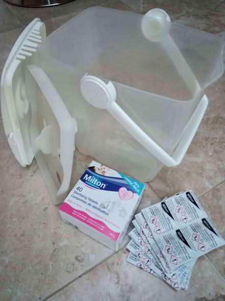 Photo of free Milton sterilising container for baby bottles etc (Enfield EN2) #1