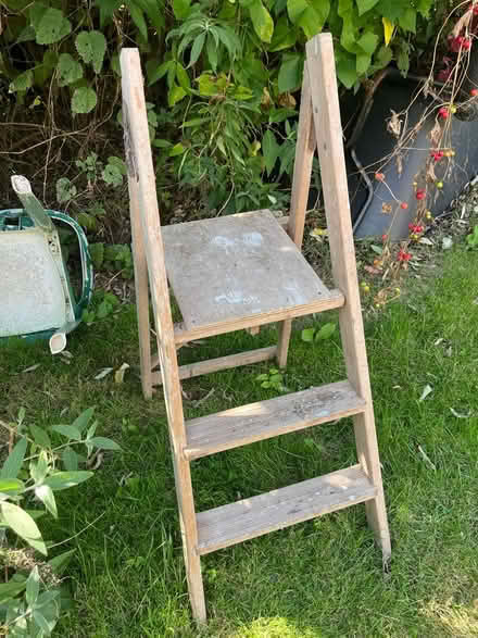 Photo of free Old folding wooden steps (Near Rottingdean) #1