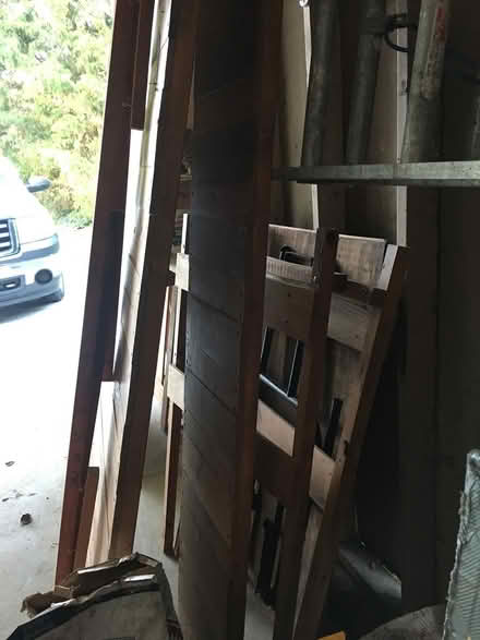 Photo of free Work bench with shelf & hanger (Denbigh near Lucas Crk bridge) #2