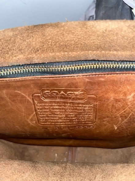 Photo of free Vintage brown Coach bag (Tribeca) #4