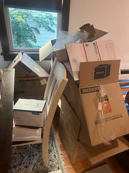 Photo of free Lots of boxes and bubble wrap (01243) #1