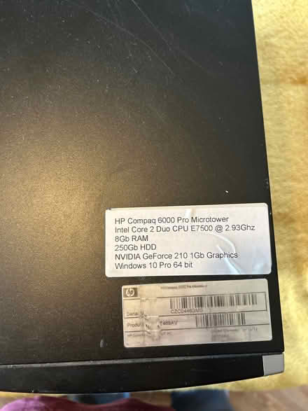 Photo of free HP Compaq 2.93Ghz desktop computer (Leyland PR26) #3
