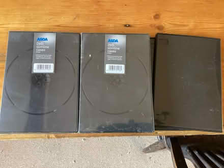 Photo of free DVD cases (Richings Park SL0) #1