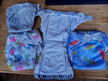 Photo of free 4 x reusable easy fold nappies (St Leonards Green TN38) #2