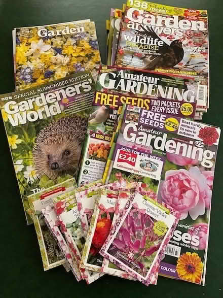 Photo of free Gardening Magazines & Seeds (Canada Hill TQ12) #1