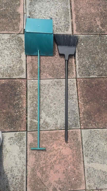 Photo of free Metal Dustpan with Soft Broom (Cheshunt EN8) #1