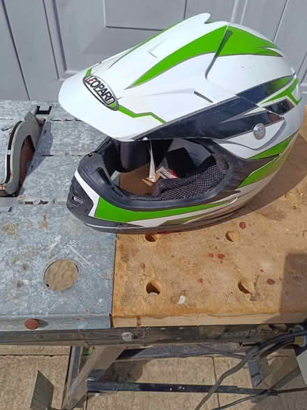 Photo of free Child's motorcycle helmet Leopard (RG10 near Twyford) #1