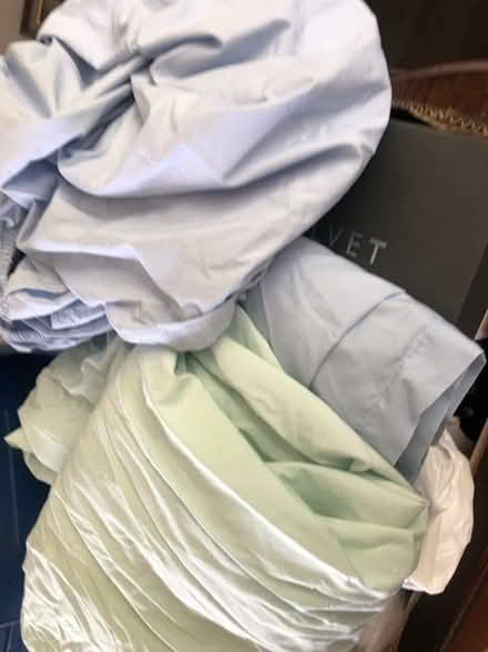 Photo of free Double bed size sheets. (Lewes BN7) #1