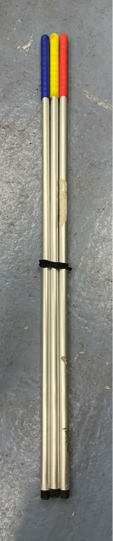 Photo of free 3X New aluminium broom handles (DY7) #2
