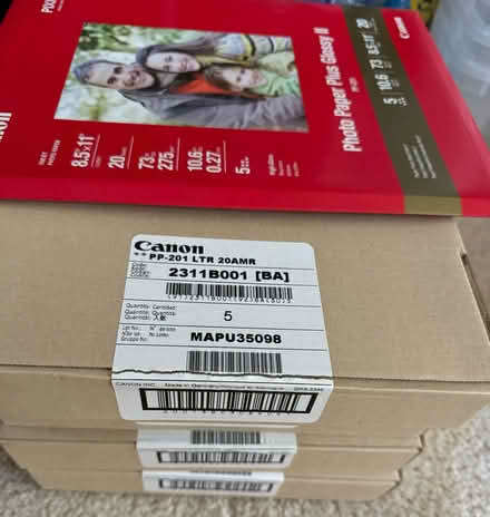 Photo of free Canon Photo Paper Letter Size (Redmond Education Hill) #2