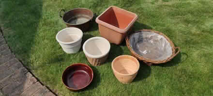 Photo of free Decorative plant pots (Aylesbury Vale MK18) #1