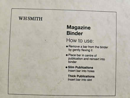 Photo of free Magazine binders/holders (South Woodford E18) #4