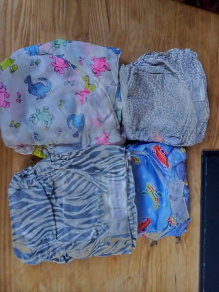 Photo of free 4 x reusable easy fold nappies (St Leonards Green TN38) #3