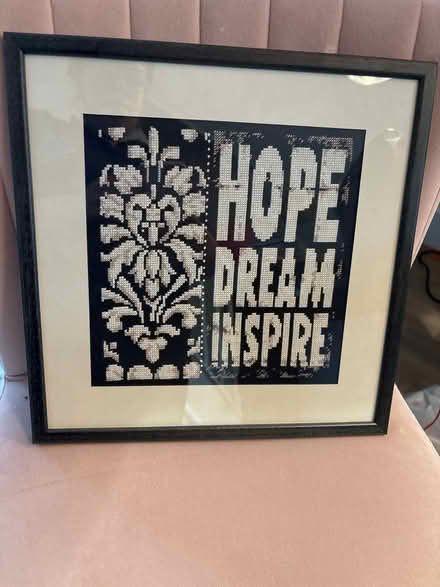 Photo of free Framed tapestry (Argyle road area W13) #1
