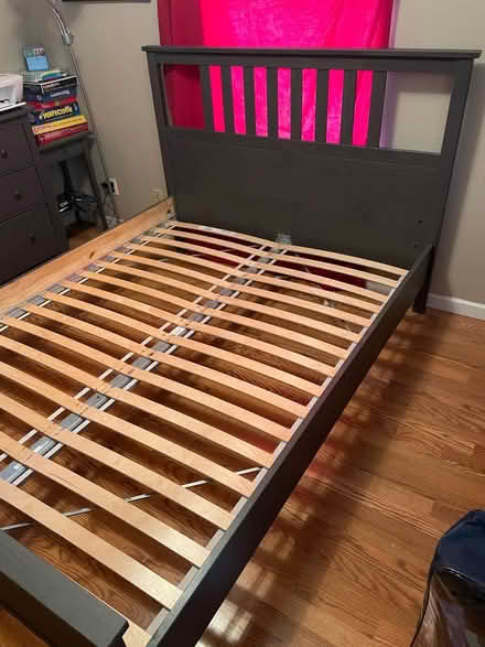 Photo of free Queen size bed frame. No mattress (Castroville) #2