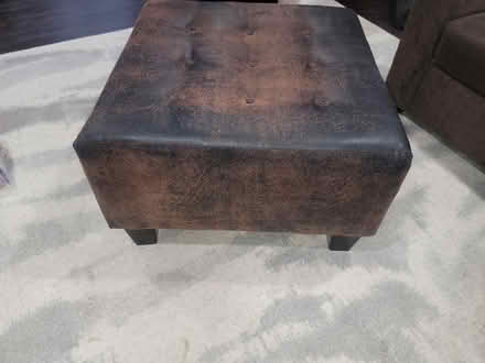 Photo of free Tufted ottoman/coffee table (Valley cottage) #1
