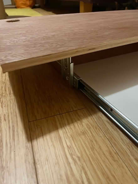Photo of free Metal components for keyboard shelf (Mount Florida) #1