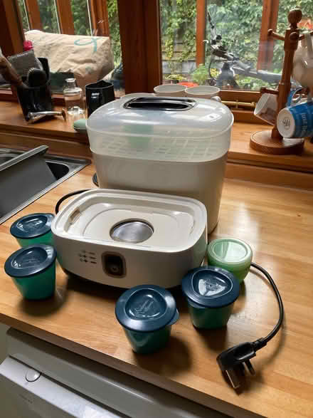 Photo of free Newby steriliser and plastic foodcontainers (Kendal LA9) #1