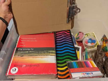 Photo of free Box of Art & Craft Stuff (Eltham SE9) #1