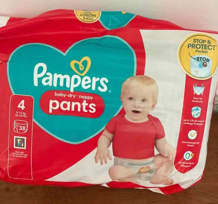 Photo of free Pampers Size 4 pants (Bear Flat) #1