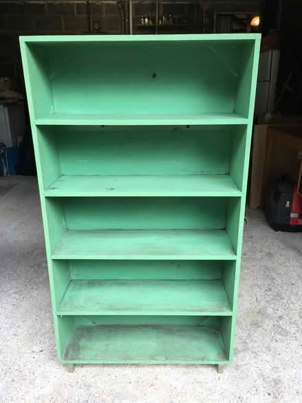 Photo of free Wooden shelf unit (Corscombe near Beaminster) #1