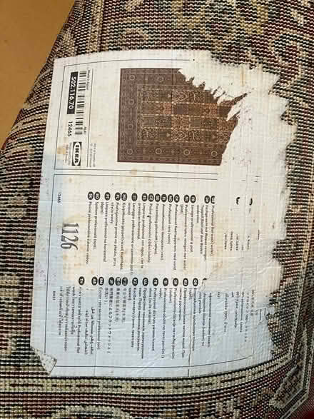 Photo of free Rug 133x193 (SE18) #2